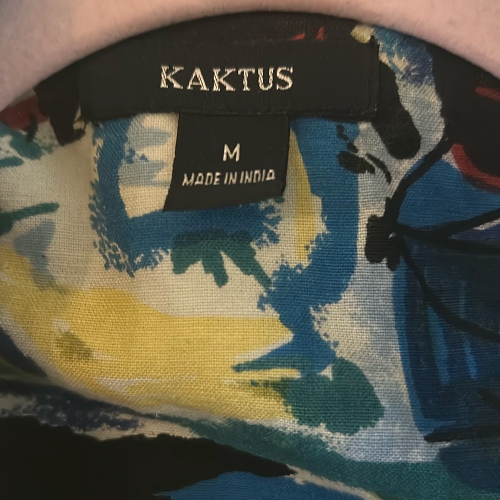 Kaktus Multicolor Abstract Jacket - Picture 2 of 4